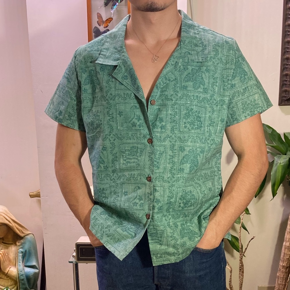 Vintage reyn spooner made in Hawaii Hawaiian shirt